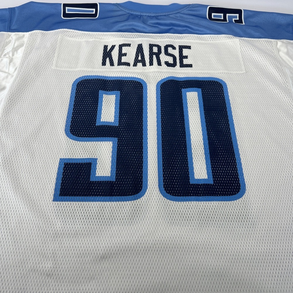 NFL Tennessee Titans Reebok On Field Jevon Kearse 90 Jersey X-Large Whites